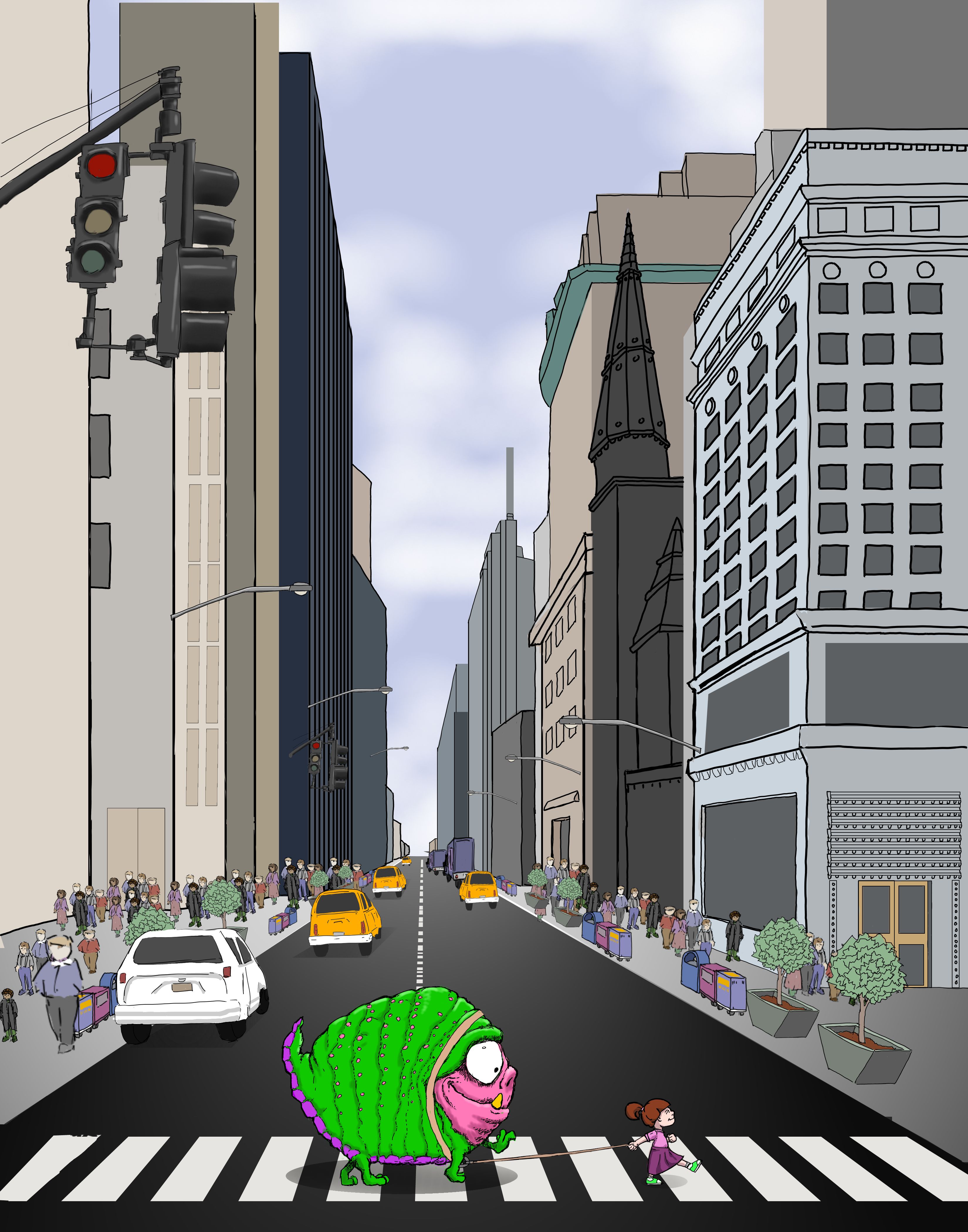 WalkingYourMonsterInTheCity